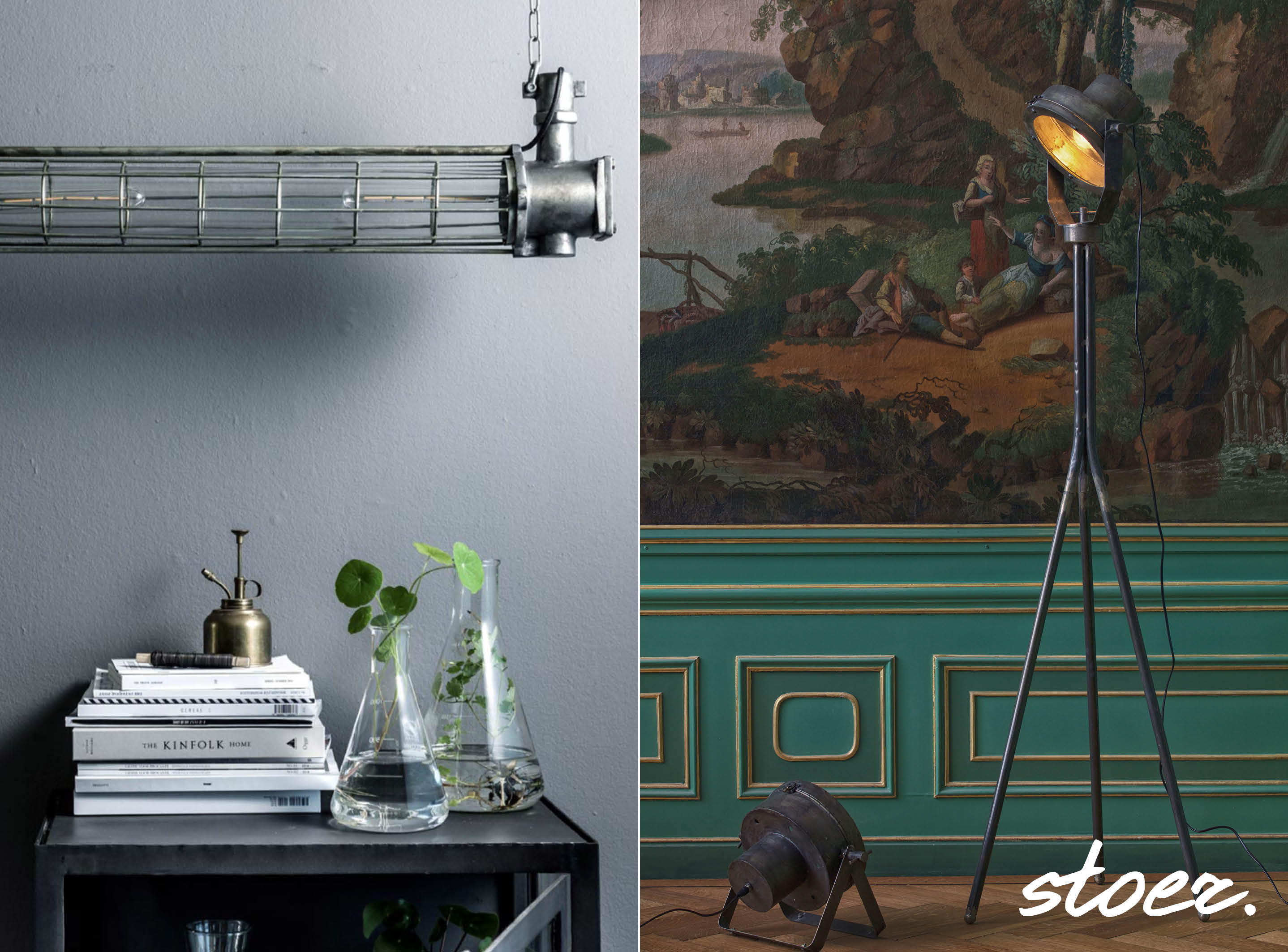 vtwonen Tube hanglamp - Theatre vloer- en tafellamp van BePureHome